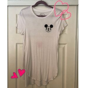 Mickey Mouse Hi-Low Sheer T-Shirt